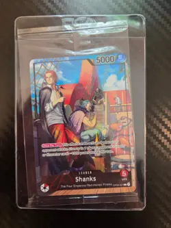 SEALED One Piece SHANKS TCG Promo Card & Magazine PSA Limited Edition July 2025 - Image 2