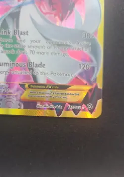 Gardevoir EX 116/114 Steam Siege Secret Rare Holo Pokemon Card - Image 5