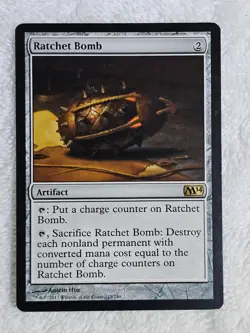 MTG Ratchet Bomb #215 Magic 2014 Magic the Gathering Card Rare NM - Image 1