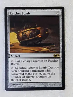 MTG Ratchet Bomb #215 Magic 2014 Magic the Gathering Card Rare NM - Image 2