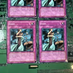 Gust - PSV-017 Pharaoh's Servant Common Trap Yugioh Card 4 - Image 3