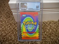 Dragonair Pokemon The First Movie Topps 1999 cgc 8 Die-Cut 11/12 NM M psa card - Image 3