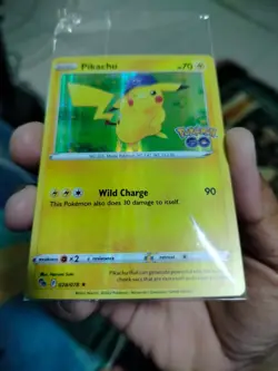 Pokemon Go Pikachu Holo Promo Card Sealed 028/078- NM 2 pcs - Image 1
