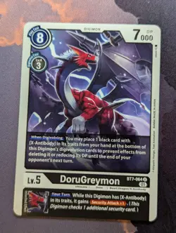 DoruGreymon BT7-064 U - Next Adventure - Digimon Card Game - Image 1