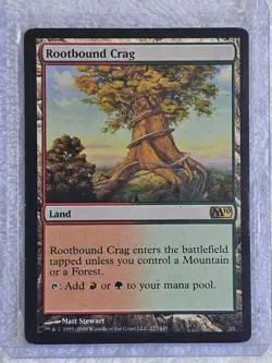 MTG Rootbound Crag #227 Magic 2010 Magic the Gathering Card Rare NM - Image 4