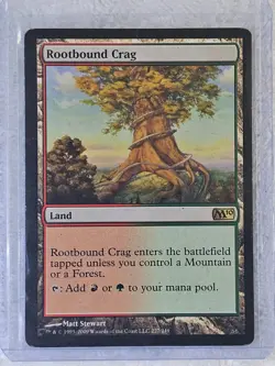 MTG Rootbound Crag #227 Magic 2010 Magic the Gathering Card Rare NM - Image 5