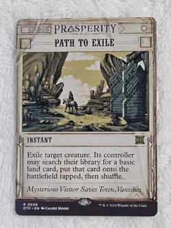 MTG Path to Exile - Outlaws of Thunder Junction (OTP) #6 Magic Card Rare NM - Image 2