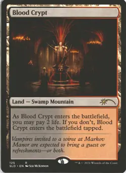 MTG Blood Crypt (125) *Non-Foil* Secret Lair: Culture Shocks Combined Shipping - Image 1