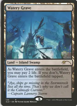 MTG Watery Grave (124) *Non-Foil* Secret Lair: Culture Shocks Combined Shipping - Image 1