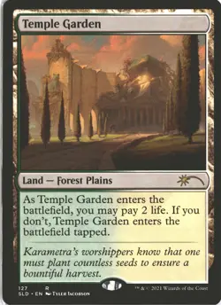 MTG Temple Garden (127) *Non-Foil* Secret Lair: Culture Shocks Combined Shipping - Image 1