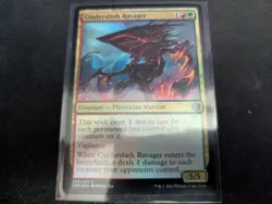 MTG Magic the Gathering FOIL Cinderslash Ravager ONE! - Image 1