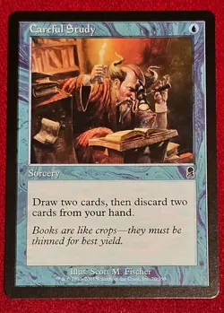 CAREFUL STUDY X 4, MAGIC THE GATHERING ODYSSEY NEAR MINT MTG - Image 5