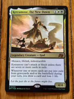 Ketramose, the New Dawn - Aetherdrift - MTG - FOIL - 0209 - Image 1