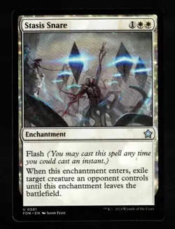 4x Stasis Snare-Magic the Gathering-MTG-Foundations-Near Mint-4x - Image 1
