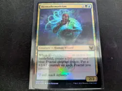 MTG Magic the Gathering FOIL Biomathematician STX! - Image 1