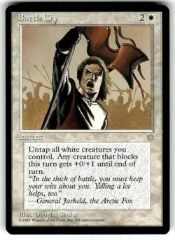 Battle Cry Ice Age Regular MTG NM - Image 1