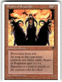 Magic the Gathering MTG Beasts of Bogardan (45) Chronicles NM - Image 1