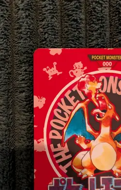 Charizard 1996 Card #000 The Pocket Monster Trainer Japanese, Town Map LP Rare - Image 15