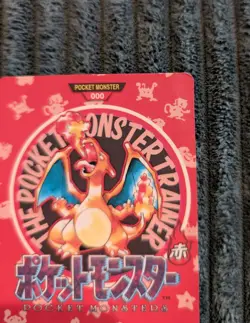 Charizard 1996 Card #000 The Pocket Monster Trainer Japanese, Town Map LP Rare - Image 16