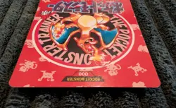 Charizard 1996 Card #000 The Pocket Monster Trainer Japanese, Town Map LP Rare - Image 8