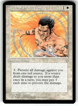 Circle of Protection: Red Ice Age Regular MTG Magic NM - Image 1