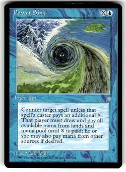 Power Sink Ice Age Regular MTG Magic NM - Image 1