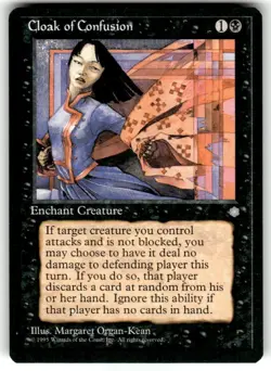 Cloak of Confusion Ice Age Regular MTG NM - Image 1