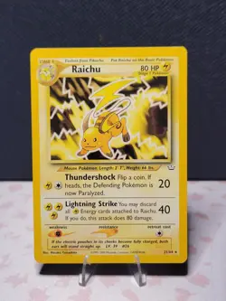 Pokemon Card - Raichu 21/64 Non Holo Rare Neo Revelation WOTC - Image 3