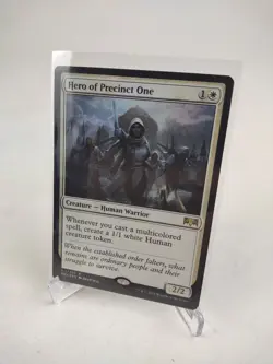 Hero of Precinct One - Ravnica Allegiance RNA Magic The Gathering MTG - NM+ Foil - Image 1