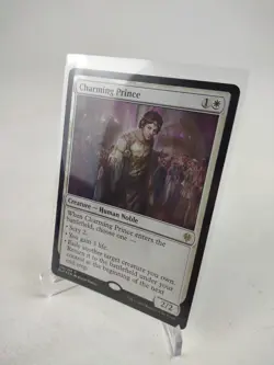 Charming Prince - Throne of Eldraine ELD Magic The Gathering MTG - NM+ Foil - Image 1