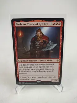 Torbran, Thane of Red Dell - Throne of Eldraine ELD Magic MTG - NM+ - Image 1