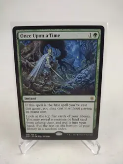 Once Upon a Time - Throne of Eldraine ELD Magic The Gathering MTG - NM+ - Image 1
