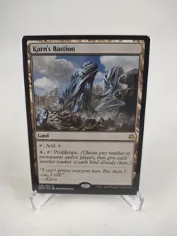 Karn's Bastion - War of the Spark WAR Magic The Gathering MTG - NM+ - Image 1
