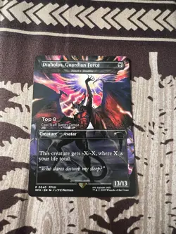 Diabolos, Guardian Force Death's Shadow -MTG Final Fantasy Non Foil - Image 1