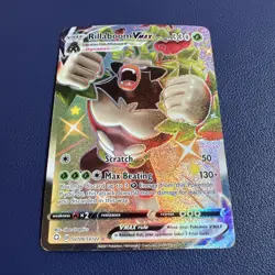 Pokemon TCG Rillaboom VMAX SV106/SV122 Shiny Holo Rare - Shining Fates NM/MINT - Image 2