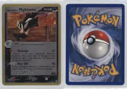 Team Magma's Mightyena Reverse Foil Pokemon EX Magma vs Aqua #21 2004 0l4h - Image 3
