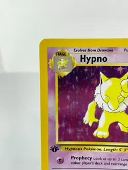 1st Edition Hypno 8/62 - Fossil - Holo - Pokemon - NM - Image 4