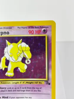 1st Edition Hypno 8/62 - Fossil - Holo - Pokemon - NM - Image 5