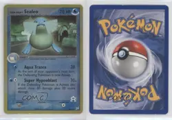 Team Aqua's Sealeo Reverse Foil Pokemon EX Magma vs Aqua #16 2004 p0i - Image 3