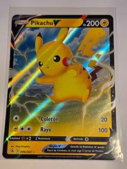 Pikachu V (FST 086)●SPANISH●ULTRA RARE●POKEMON●Fusion Strike●2021●NM●A033 - Image 1