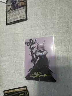 Y'shtola, Night's Blessed Art Card (53) (Gold-Stamped Signature) - Art Series - Image 1