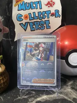 Pokemon TCG Scarlet & Violet White Flare Hilda 084/086 Pokeball (NM) Eng - Image 1