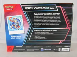Pokemon TCG Hop's Zacian EX Box Sealed NIB Mint EE933 - Image 2