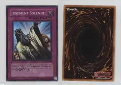 Solemn Judgment French Unlimited YuGiOh Retro Pack #RP01-FR045 2008 16mc - Image 3