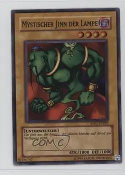 La Jinn the Mystical Genie of Lamp German Unlimited YuGiOh Retro Pack 2008 16mc - Image 1