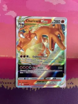 Pokemon Card Charizard VSTAR 019/159 Crown Zenith Ultra Rare Near Mint - Image 1
