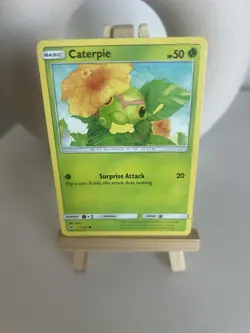 Pokemon Sun & Moon Burning Shadows TCG Card Caterpie 1/147 - Image 1