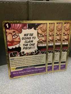 One Piece Card Game We're Going to Claim the One Piece!!! OP07-077 Rare English - Image 1