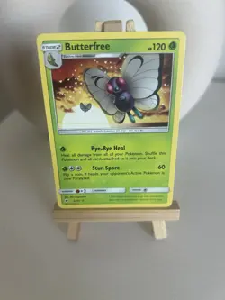 Pokemon Sun & Moon Burning Shadows TCG Card Butterfree 3/147 - Image 1