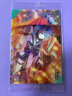 Project SEKAI Miku Hatsune No.11 Holo Card 2023 Wafer Sega Japanese F/S - Image 1